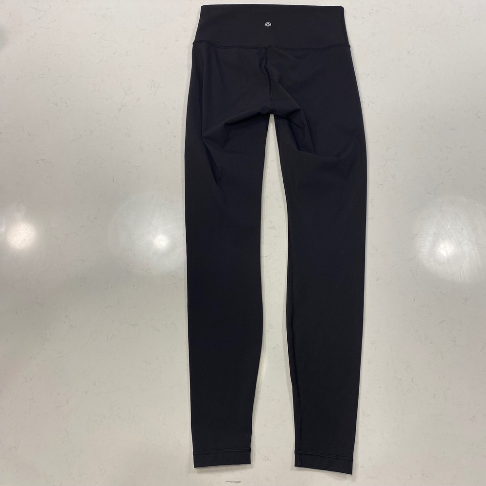 LULULEMON Wunder Under High-Rise Tight 28" Size 6 Black Luxtreme Yoga Leggings - Picture 4 of 13
